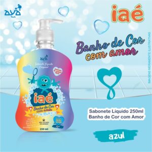 Sabonete Slime Azul Iaé
