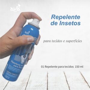 Bite Block Repelente de insetos para tecidos Xô dengue! para toda familia